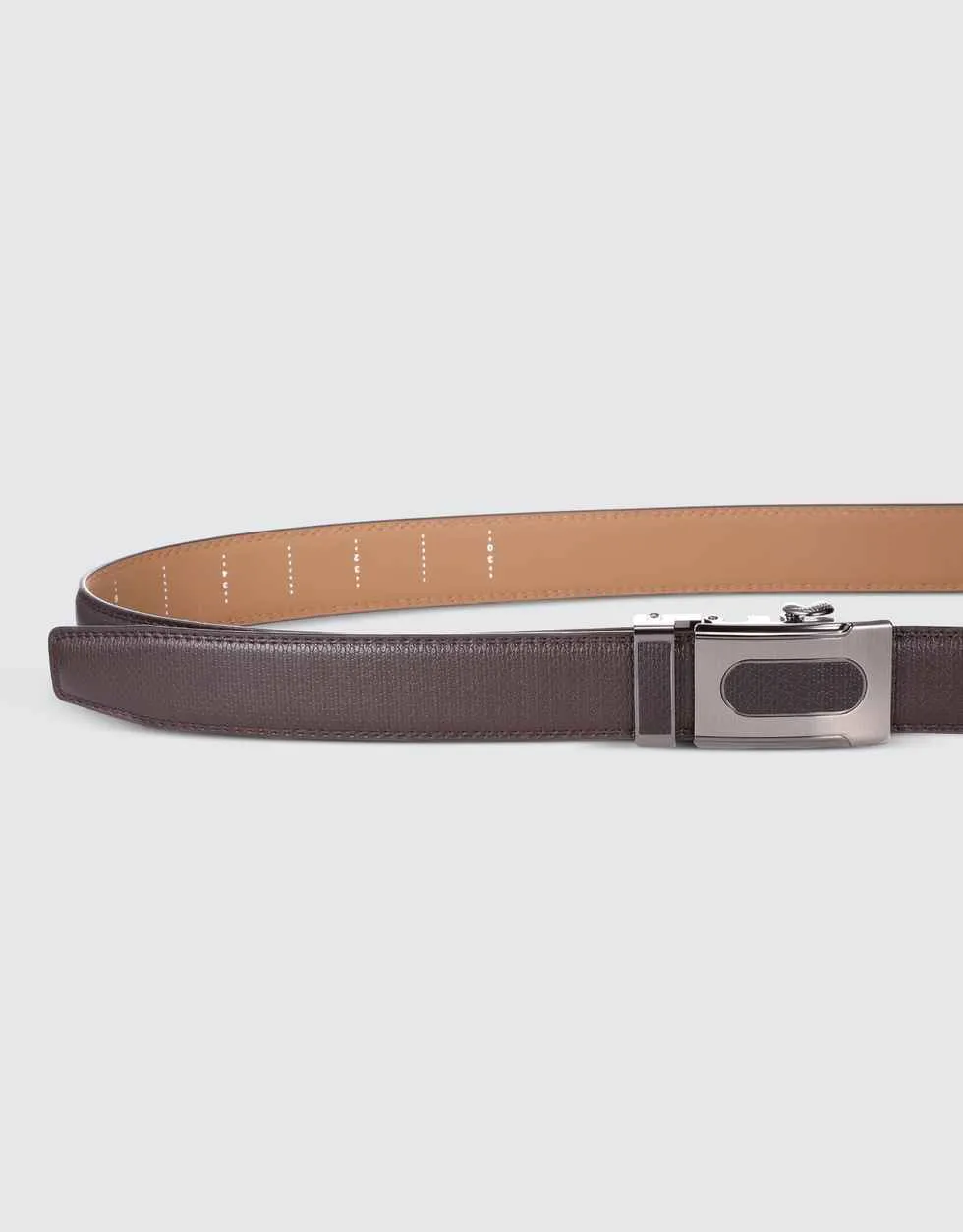 Speckled Metallic Ratchet Belt