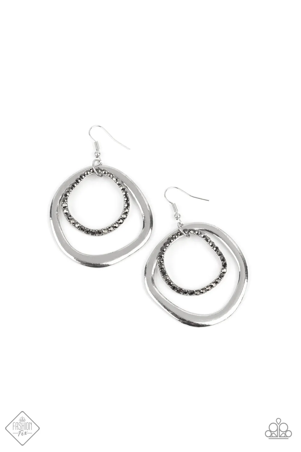 Spinning With Sass - Silver Paparazzi Accessories