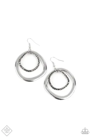 Spinning With Sass - Silver Paparazzi Accessories