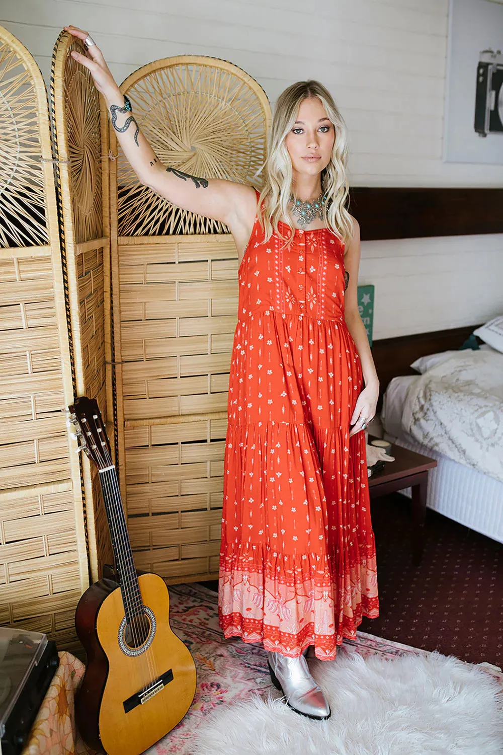 Stella and the Gypsies Sundress - Desert Rose - LAST ONE