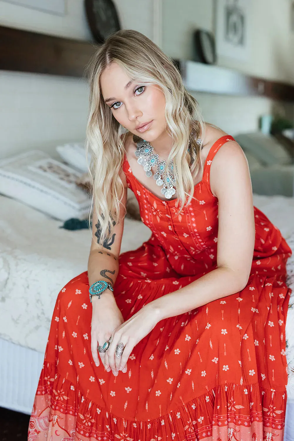 Stella and the Gypsies Sundress - Desert Rose - LAST ONE