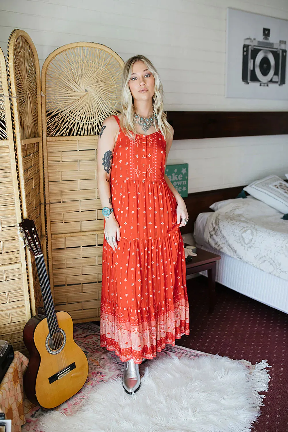 Stella and the Gypsies Sundress - Desert Rose - LAST ONE