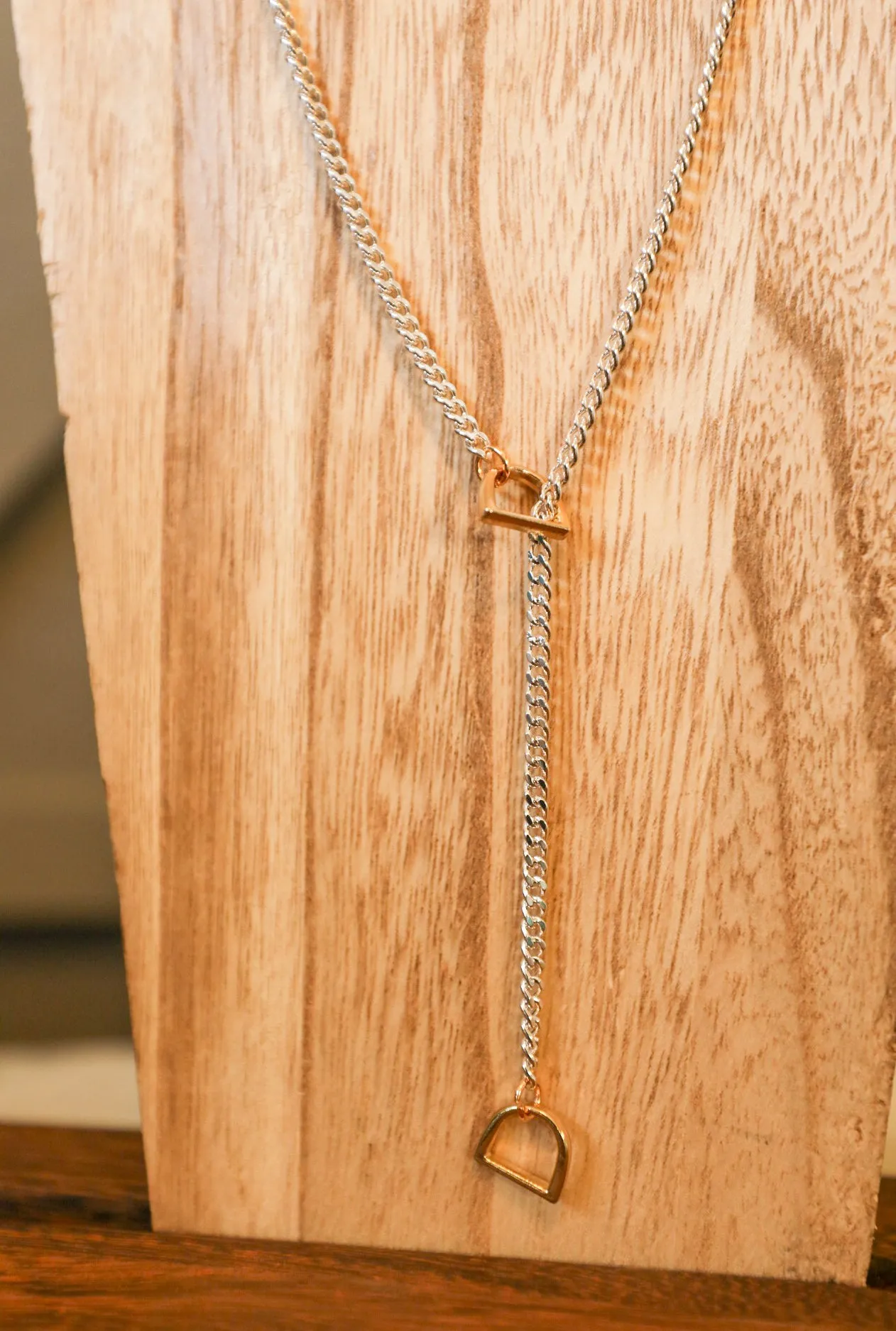 Stirrup Necklace