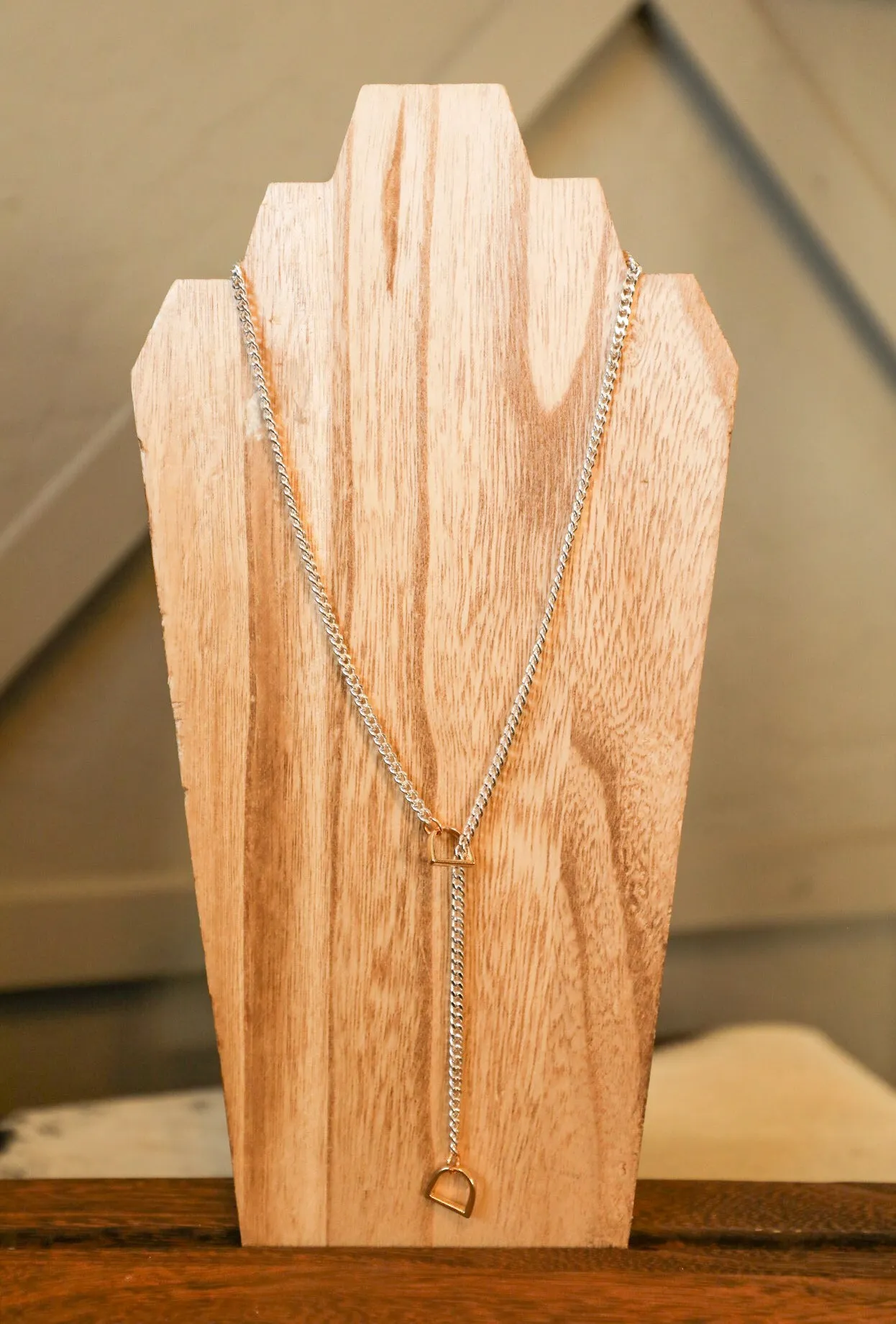 Stirrup Necklace