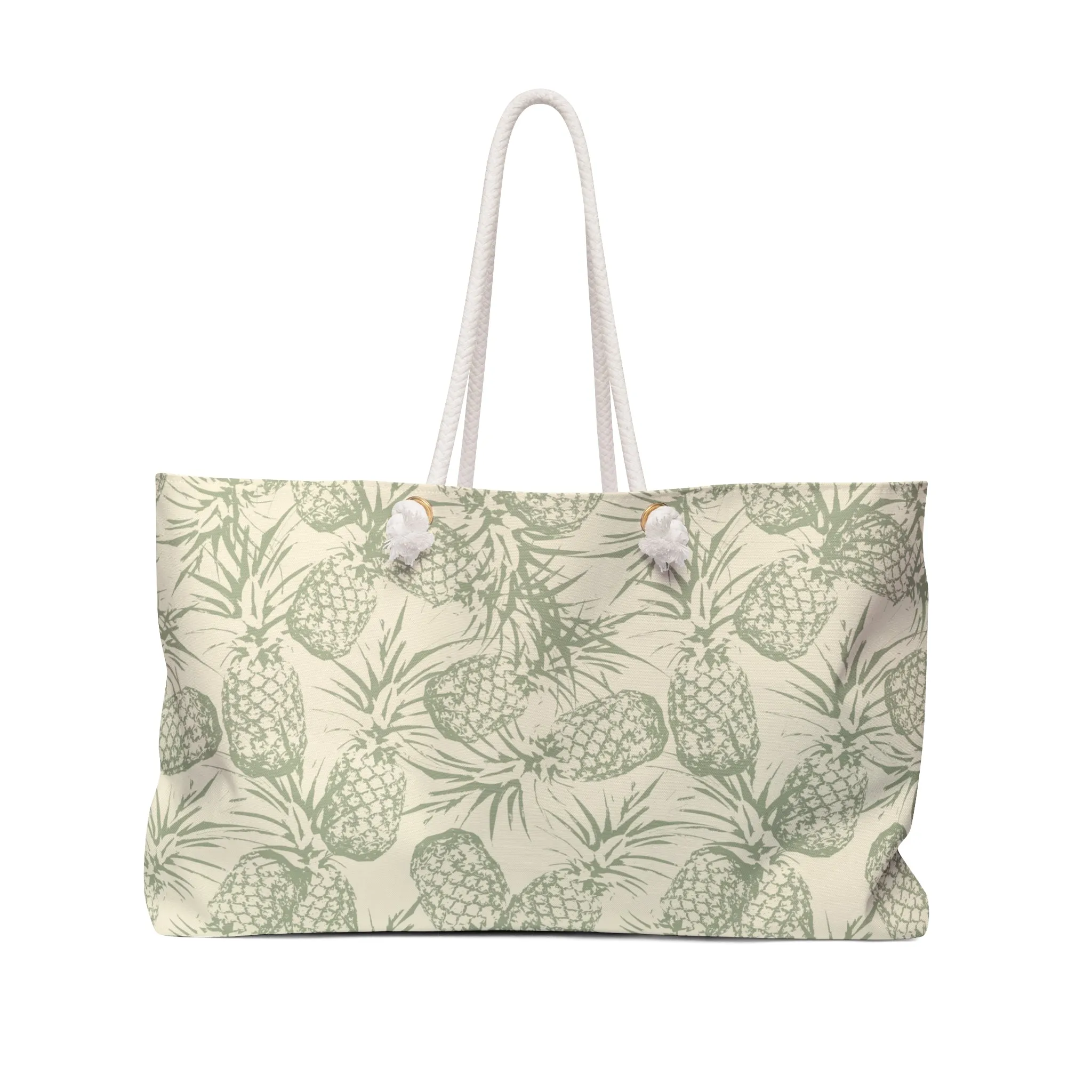 Subtle Pineapples Weekender Bag