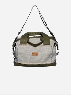 Summer Vegan Cork & Canvas Weekend Bag | Soft Earth