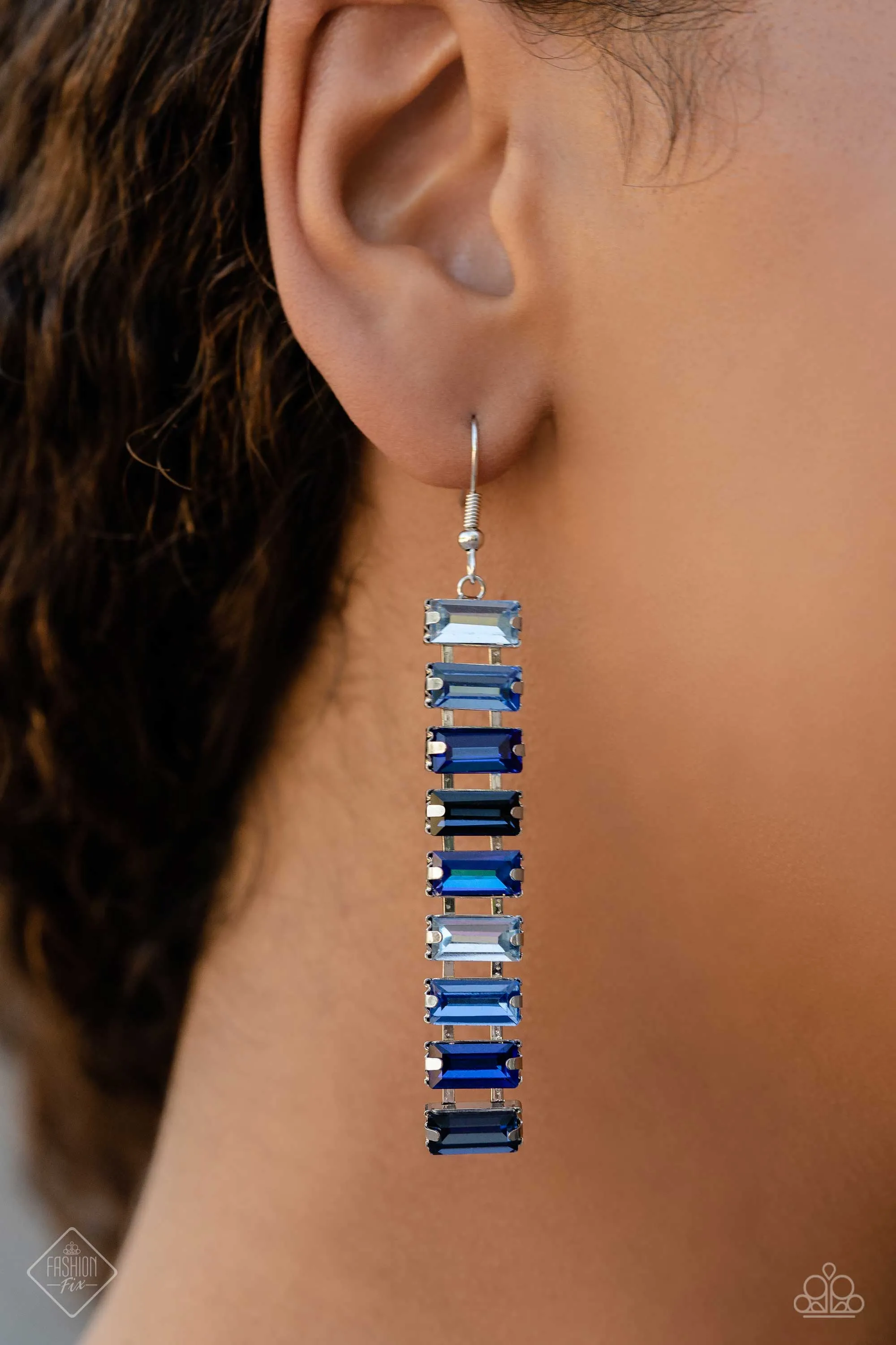 Superbly Stacked - Blue Paparazzi Accessories