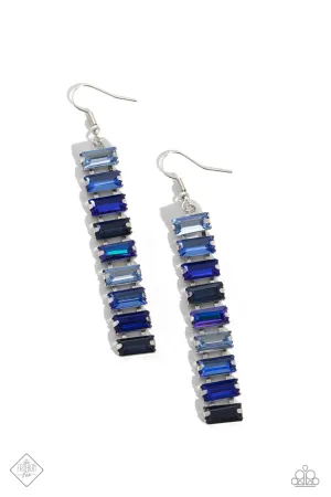 Superbly Stacked - Blue Paparazzi Accessories