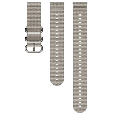 Suunto 22mm Explore 1 Textile Strap Sand Gray M L