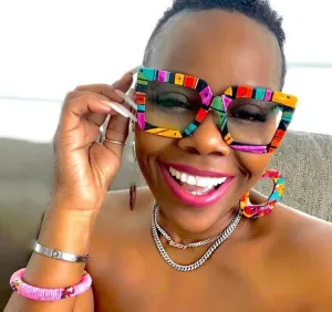 Sylvia handpainted glasses