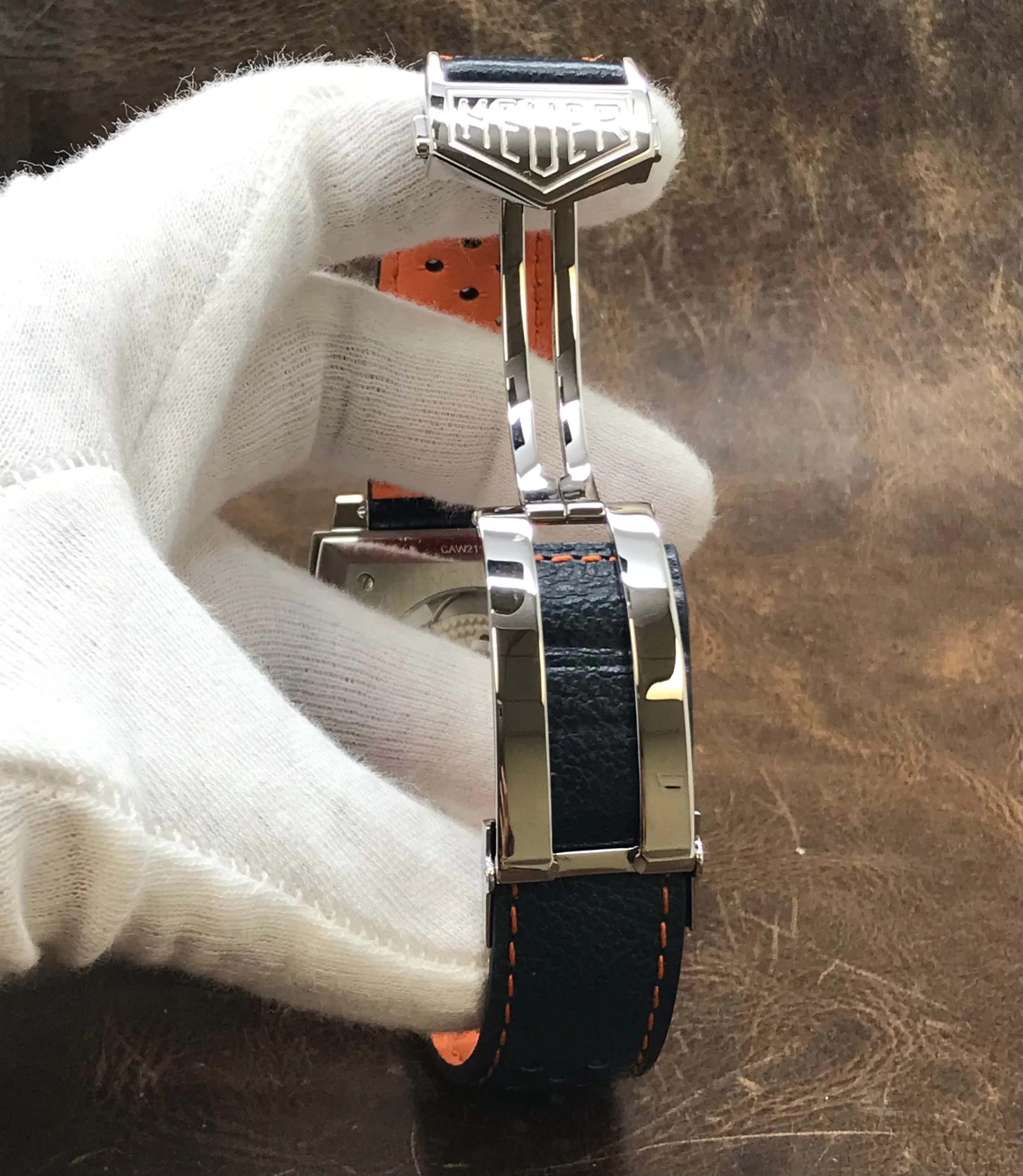 TAG Heuer Monaco Gulf CAW211R Racing Dial Automatic Men's Watch