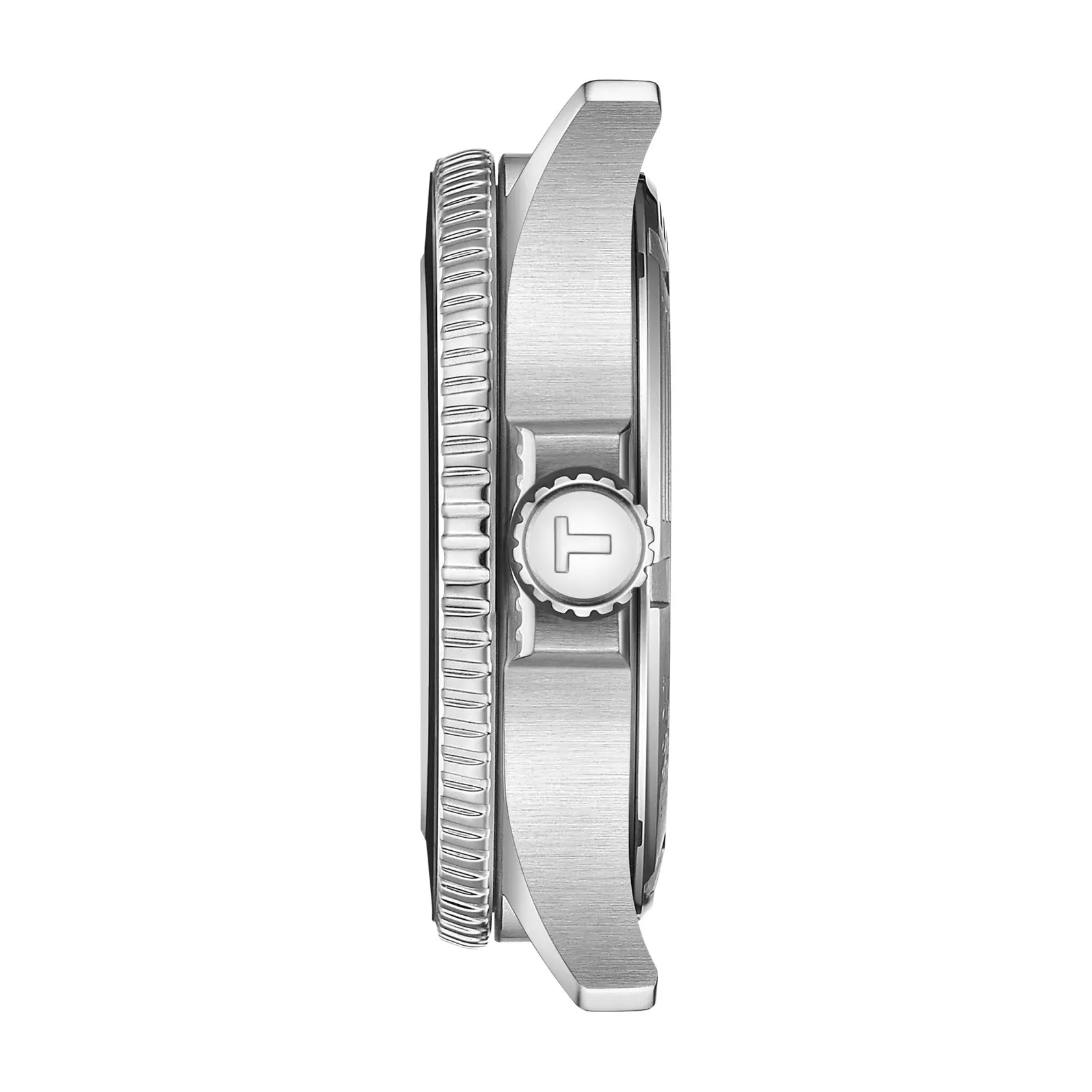 Tissot Seastar 1000 Quartz GMT Mens Stainless Steel Black Dial Black Rubber Strap Watch