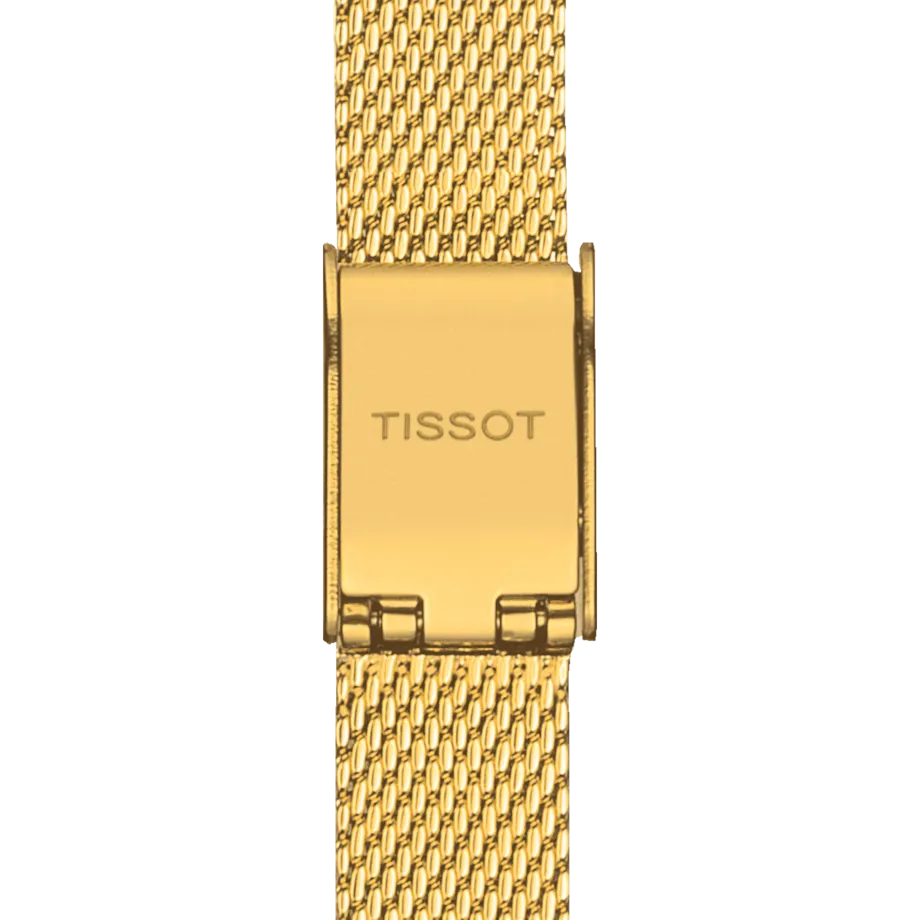 Tissot T-Lady Lovely Square Silver Dial Women 20mm