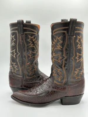 Tony Lama 1960s Preban Sea Turtle Cowboy Boots size 10 D