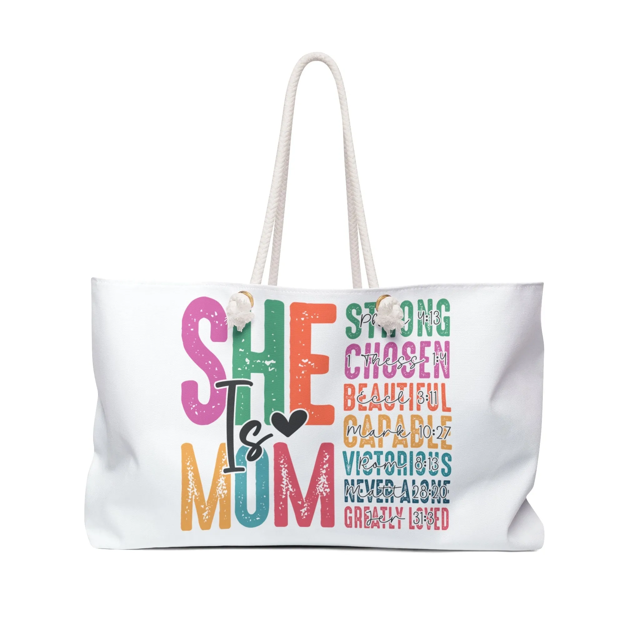 Tote Bag, Mother's Day Gift, Mom Bag, Mom Tote, Weekender Bag