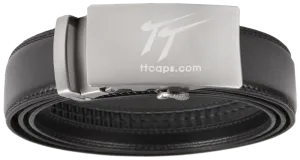 TOWN TALK  ETCHED NO HOLE RACHET BELT