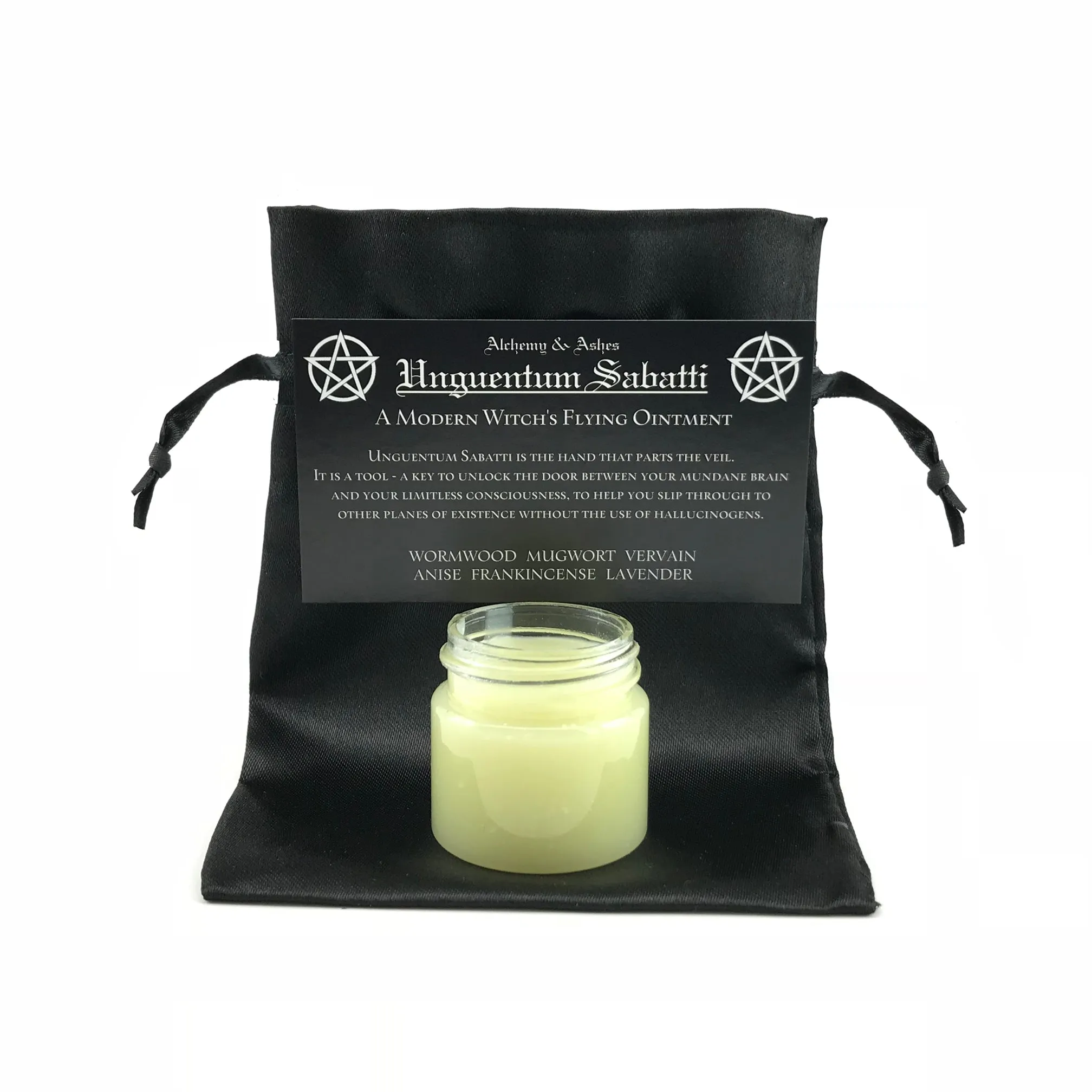 Unguentum Sabatti - Hand Crafted Flying Ointment By Alchemy & Ashes