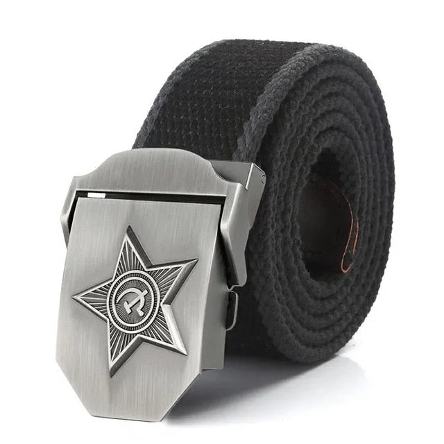 Unisex Canvas Belt