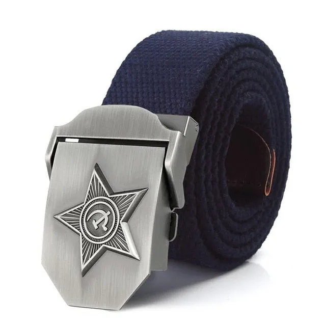 Unisex Canvas Belt