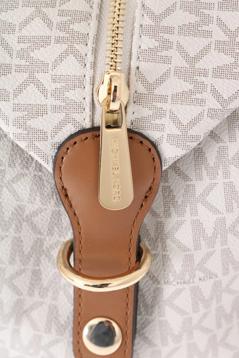 White Brown TRAVEL Weekendbag