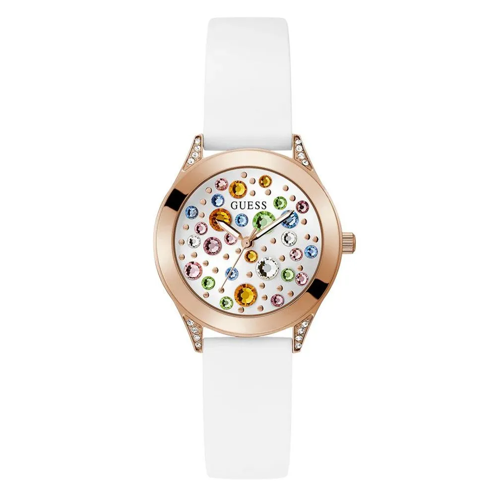 White Silicone Watch