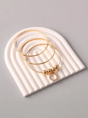 WOMEN'S FASHION GOLD & SILVER BRACELET