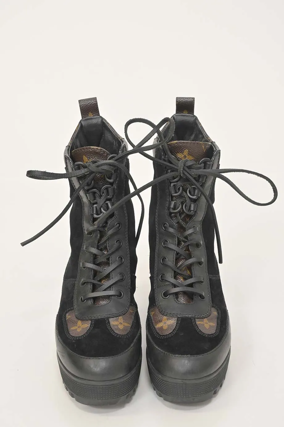 [WS7606] Louis Vuitton | Lace Up Boot