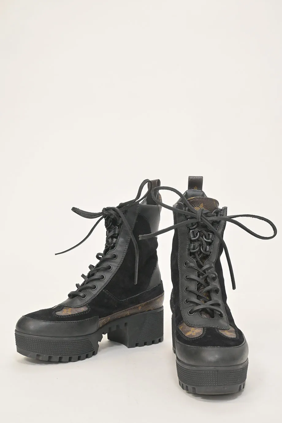 [WS7606] Louis Vuitton | Lace Up Boot