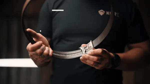 X9 BUCKLE | CARBON FIBER GUN BELT 1.5"